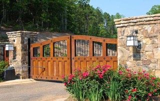 luxurious automated gates