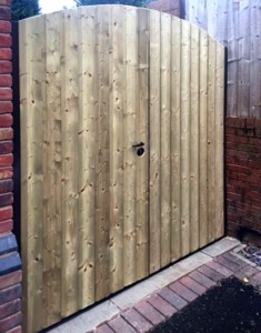 bespoke timber side gates