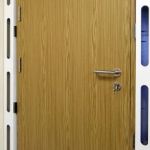 timber effect steel door