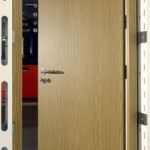 timber effect steel door