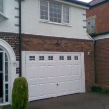 contemporary garage door