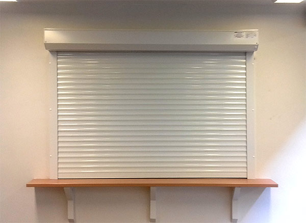 Serving hatch kitchen roller shutter