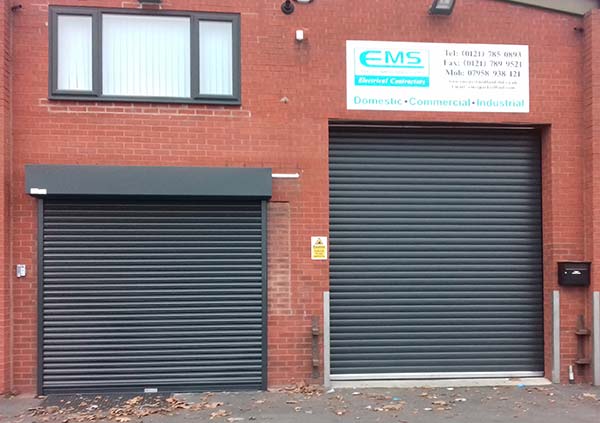 Industrial Insulated Shutters - Single Skin Remote Control