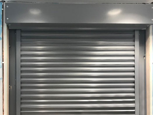 fire rated roller shutter installation