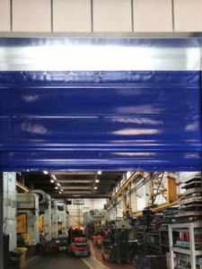 industrial fast fold doors canopy / mechanism