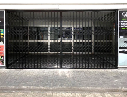 X Lattice Gate Security Grilles