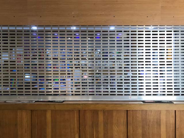 aluminium bar-grilles