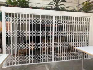 x-lattice security sliding grilles