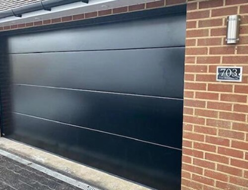 Sectional Garage Door 40mm L Ribbed