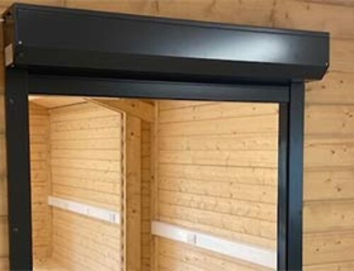 Extruded Aluminium Compact Serving Hatch Shutter