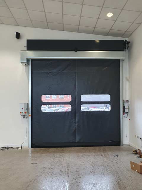 Dynamicroll Fast Door internal closed