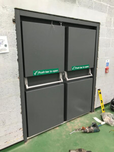Rebound Sports Hall Doors