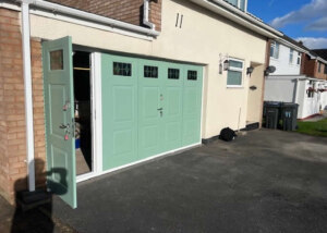 Side hung bi-folding doors