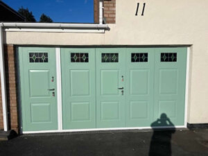 Side hung bi-folding doors