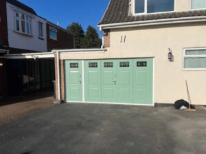 Side hung bi-folding doors