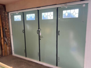 Side hung bi folding doors
