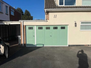 Side hung bi folding doors