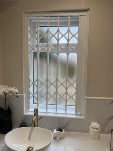 X Lattice gate internal door and window security grills