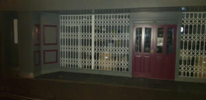X Lattice gate internal door and window security grills