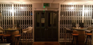 X Lattice gate internal door and window security grills