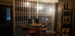 X Lattice gate internal door and window security grills